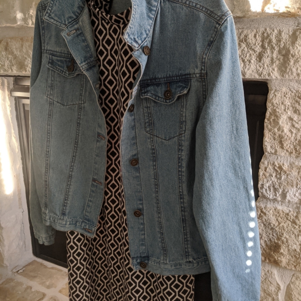 Extra large 100% cotton jean jacket no dress